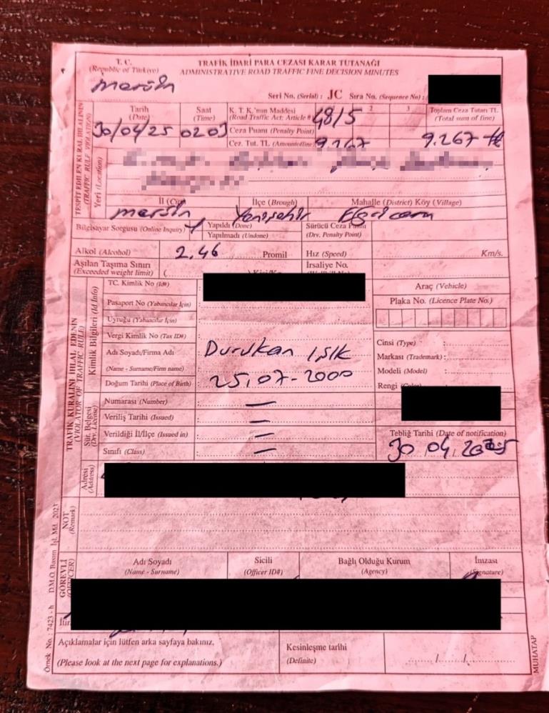 Atla Ceza Yiyen Adam