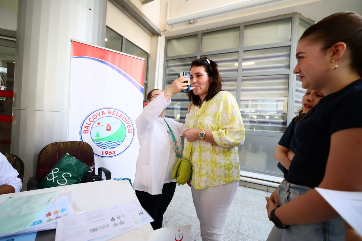 İzmir Balçova’da dumansız hava sahası için sigaraya karşı adım-1