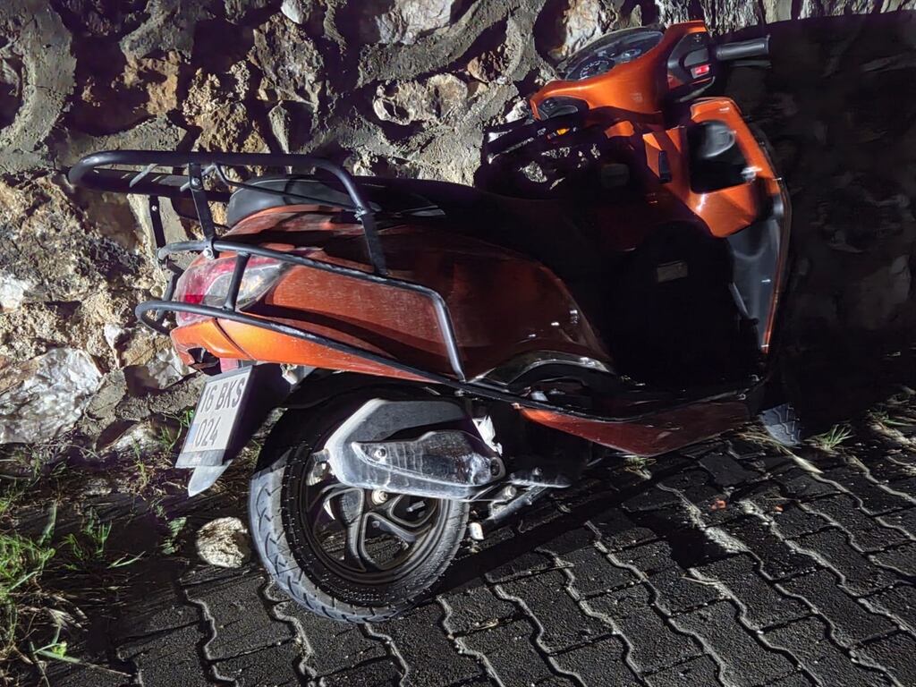 Bursa'da Iki Motosiklet Kafa Kaf (2)