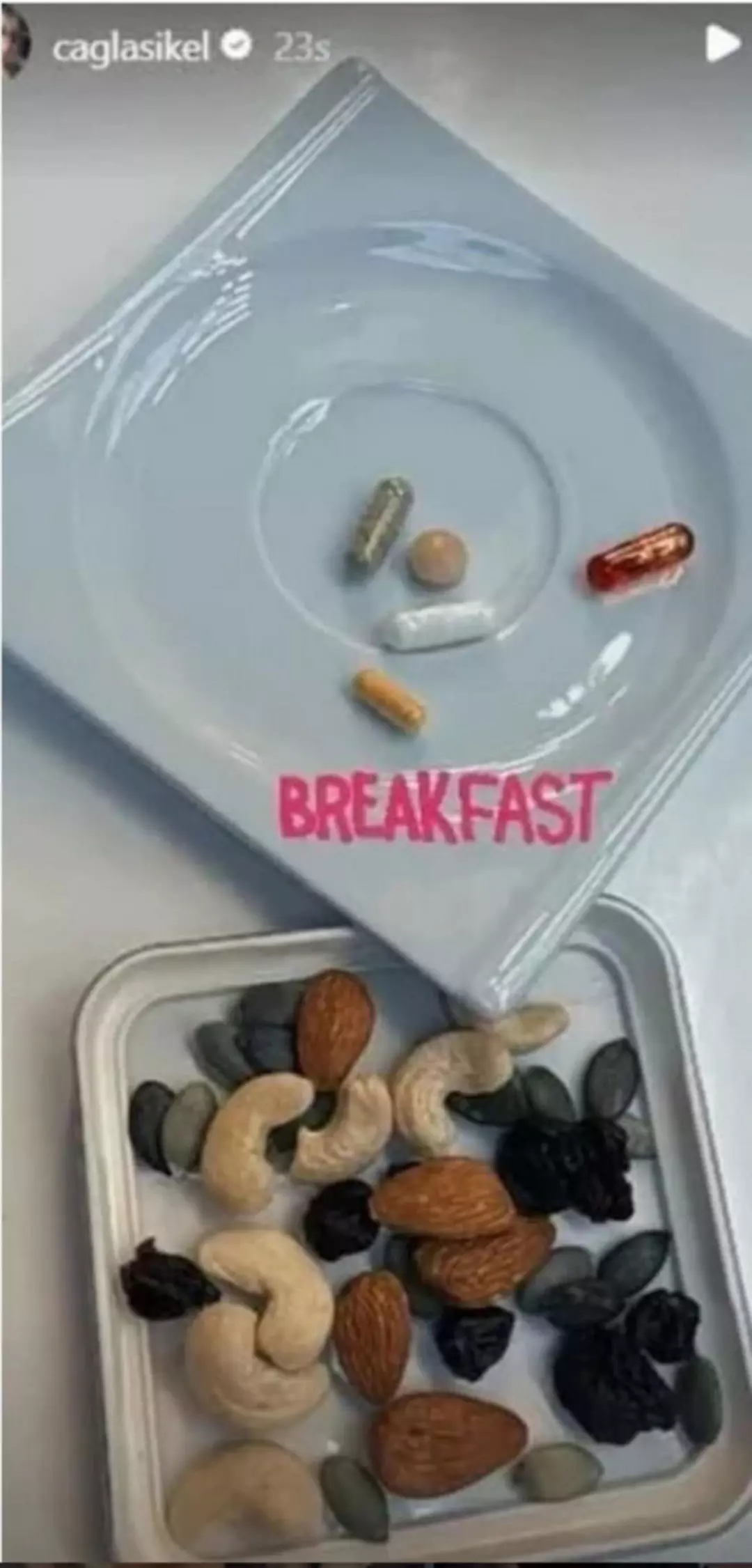 Kahvaltı tabağı gündem olmuştu