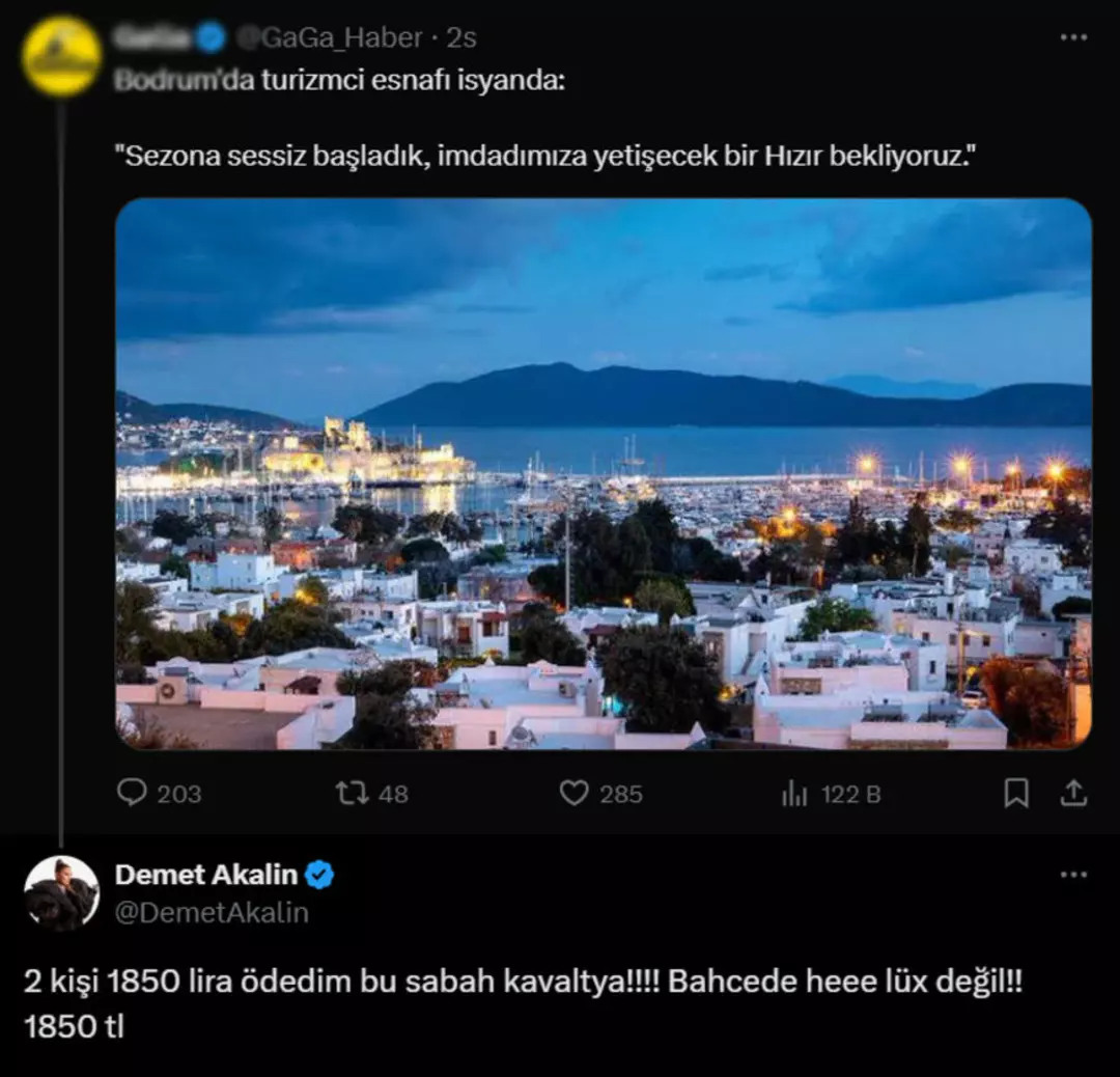 Demet Akalın da sessiz kalamadı