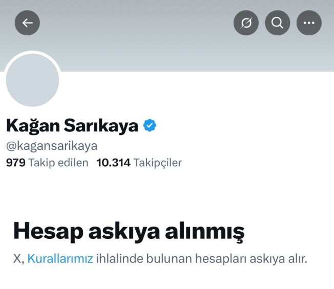 X'ten engelleme kararı