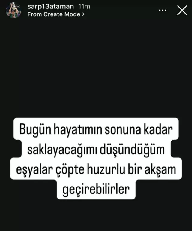 Ergin Ataman'ın Oğlunun Paylaşımı