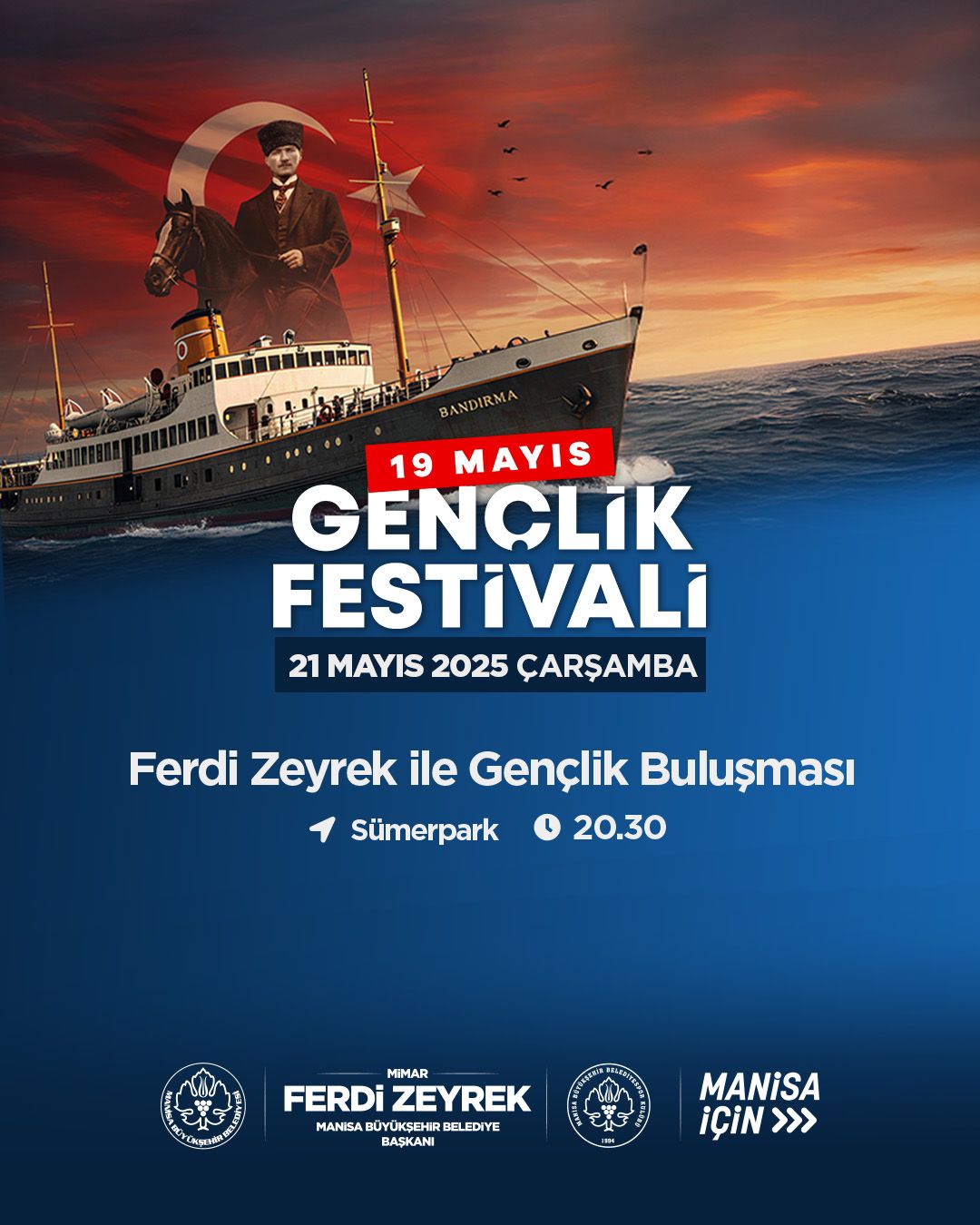 Ferdi Zeyrek ile gençlik buluşması