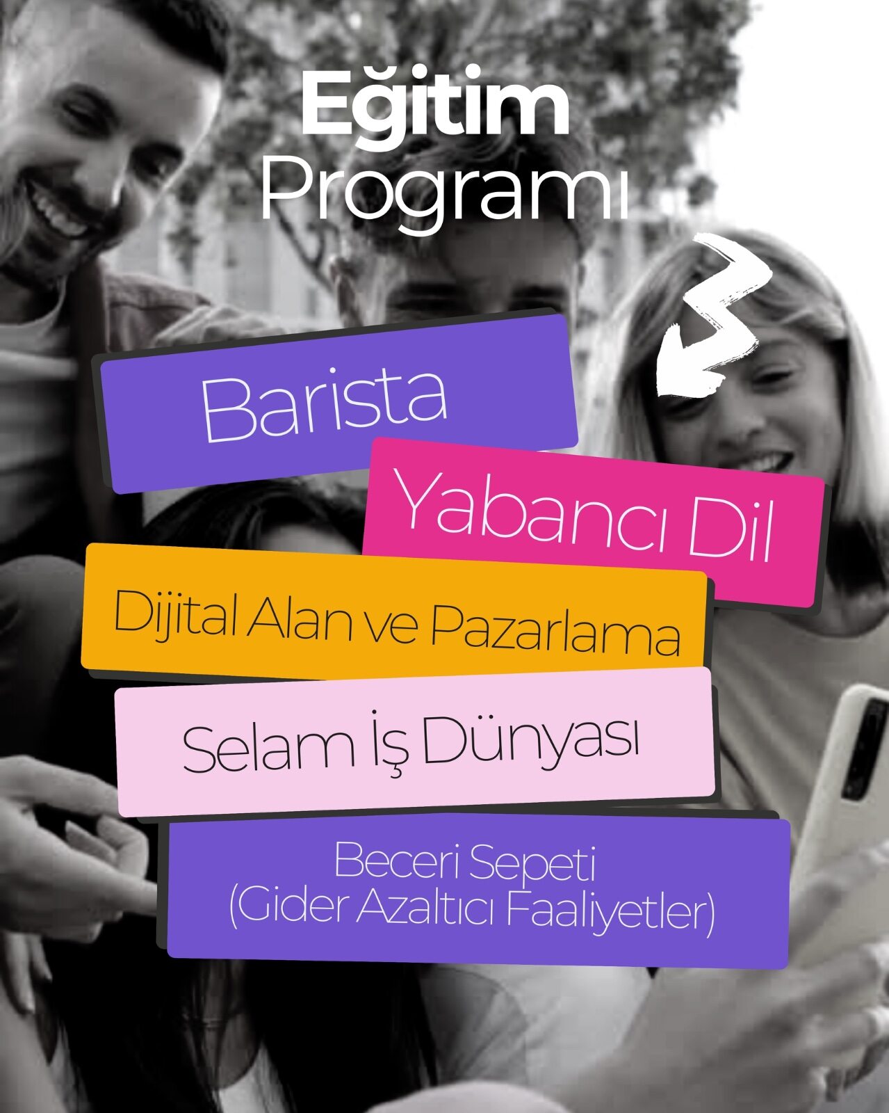 Gençlik Fabrikası eğitim programı