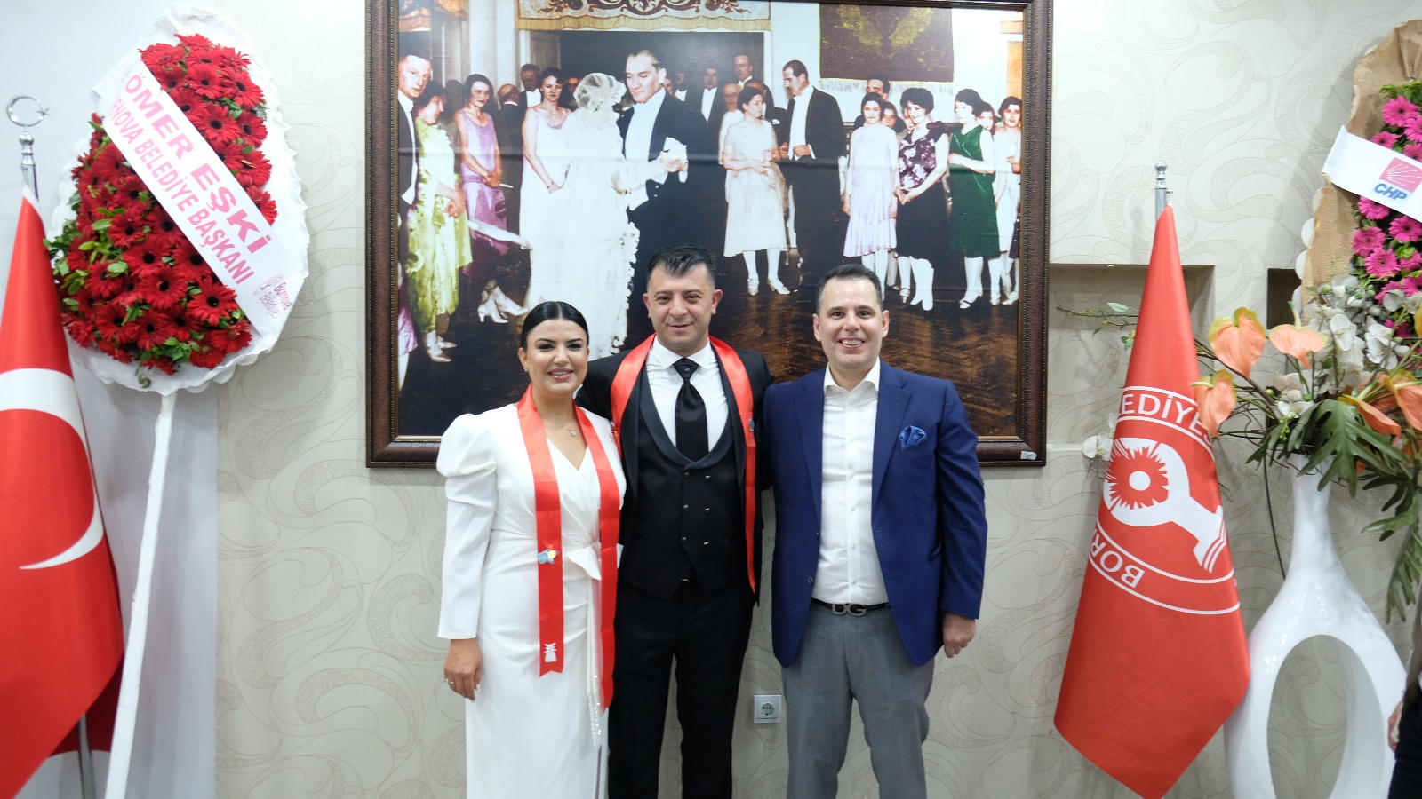 Yeniden alevlenen aşkın nikahı Bornova'da tescillendi