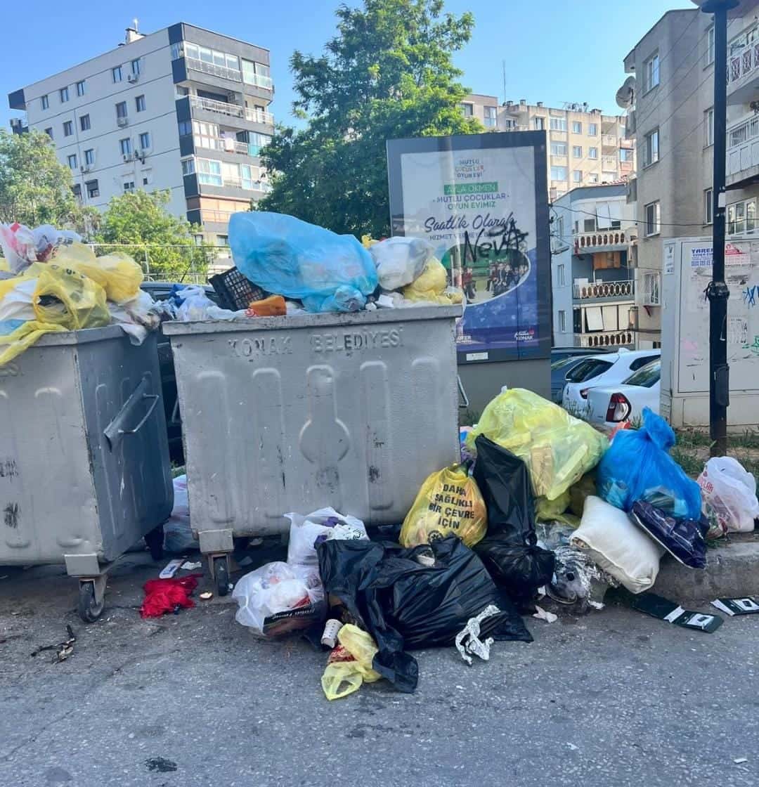 konak çöpe teslim