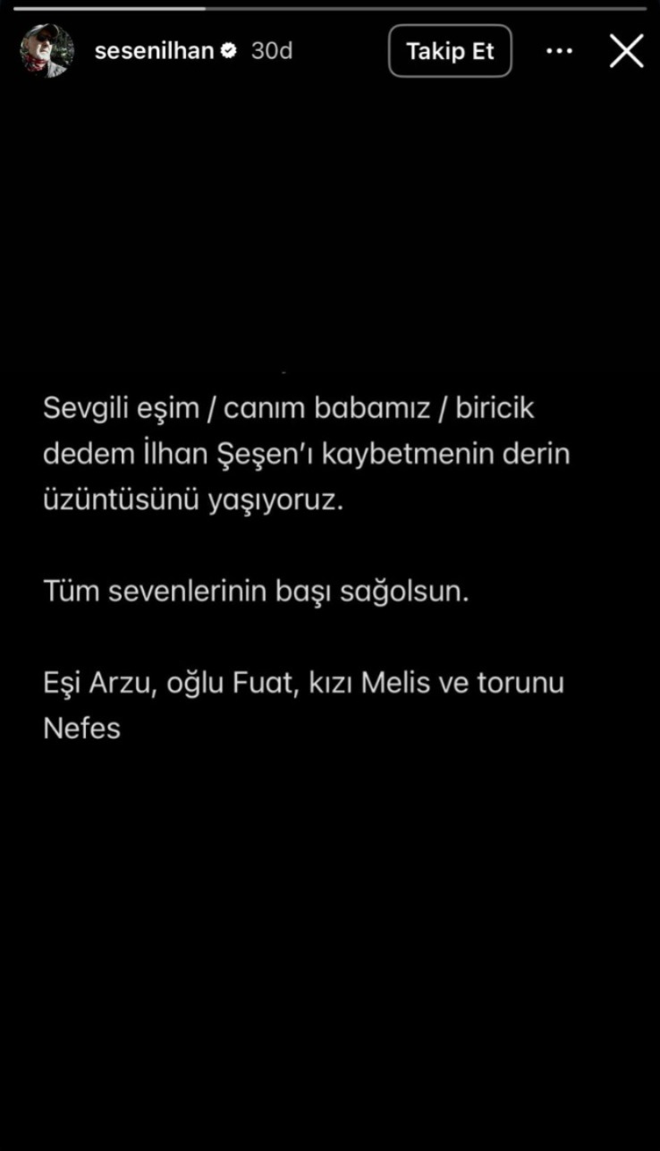 2023 yılından bu yana kanserle mücadele ediyordu