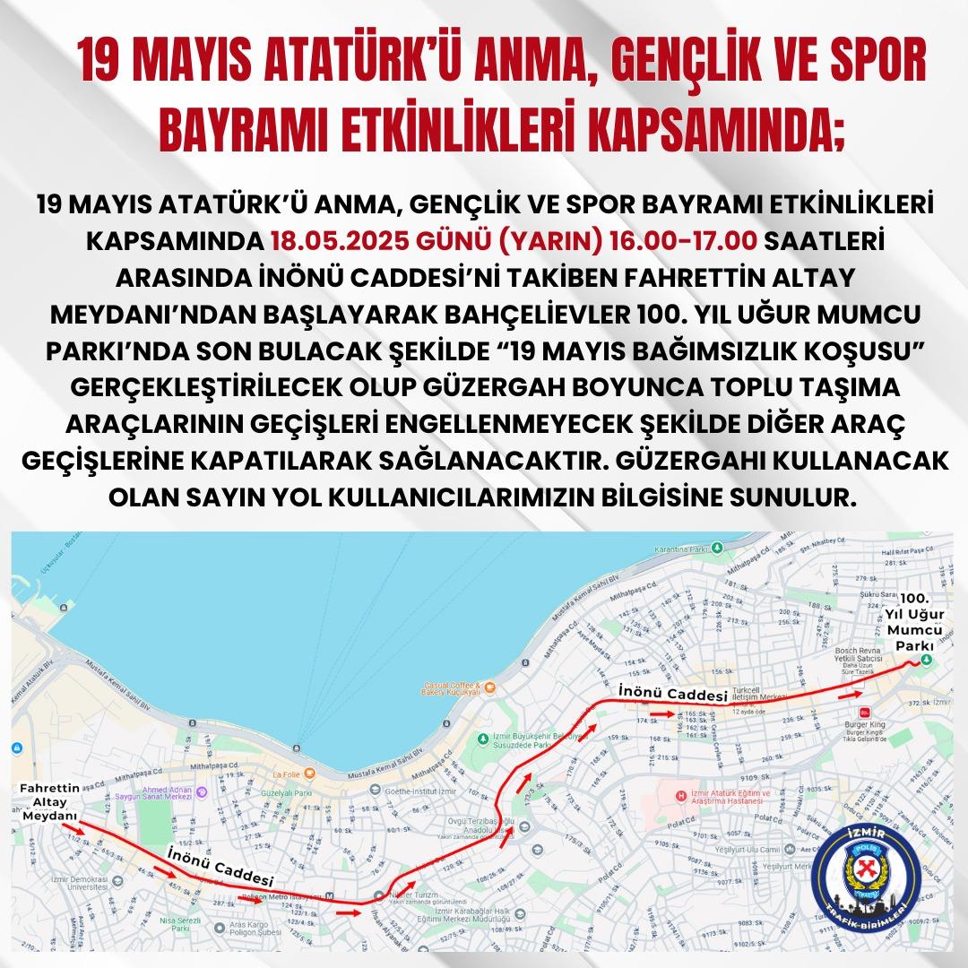 İnönü Caddesi Trafik