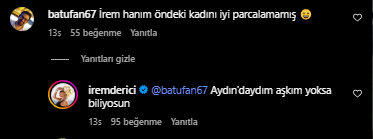 Irem Derici Açıklamaa