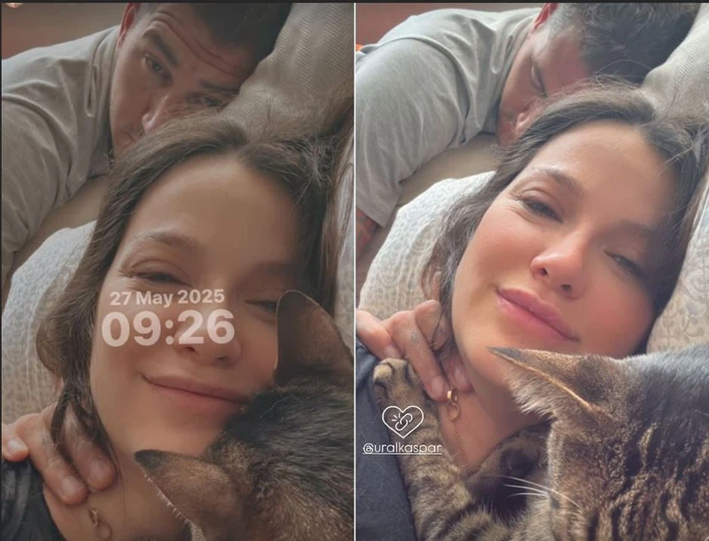 İrem Helvacıoğlu Ve Eşi,