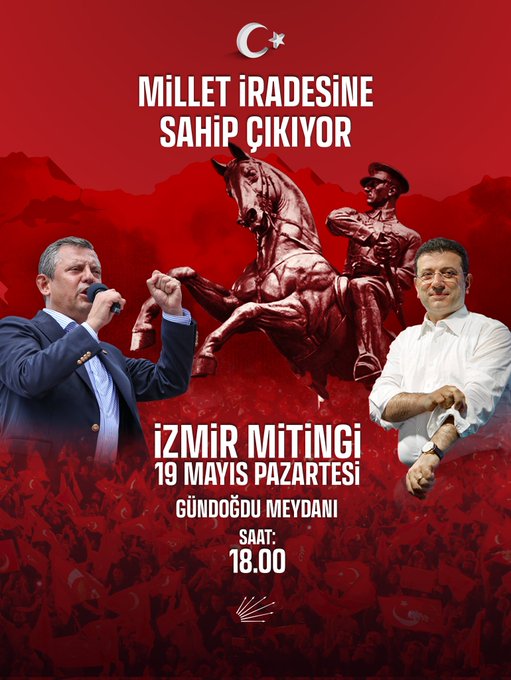 19 Mayıs İzmir mitingi