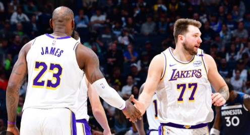 LeBron James-Luka Doncic