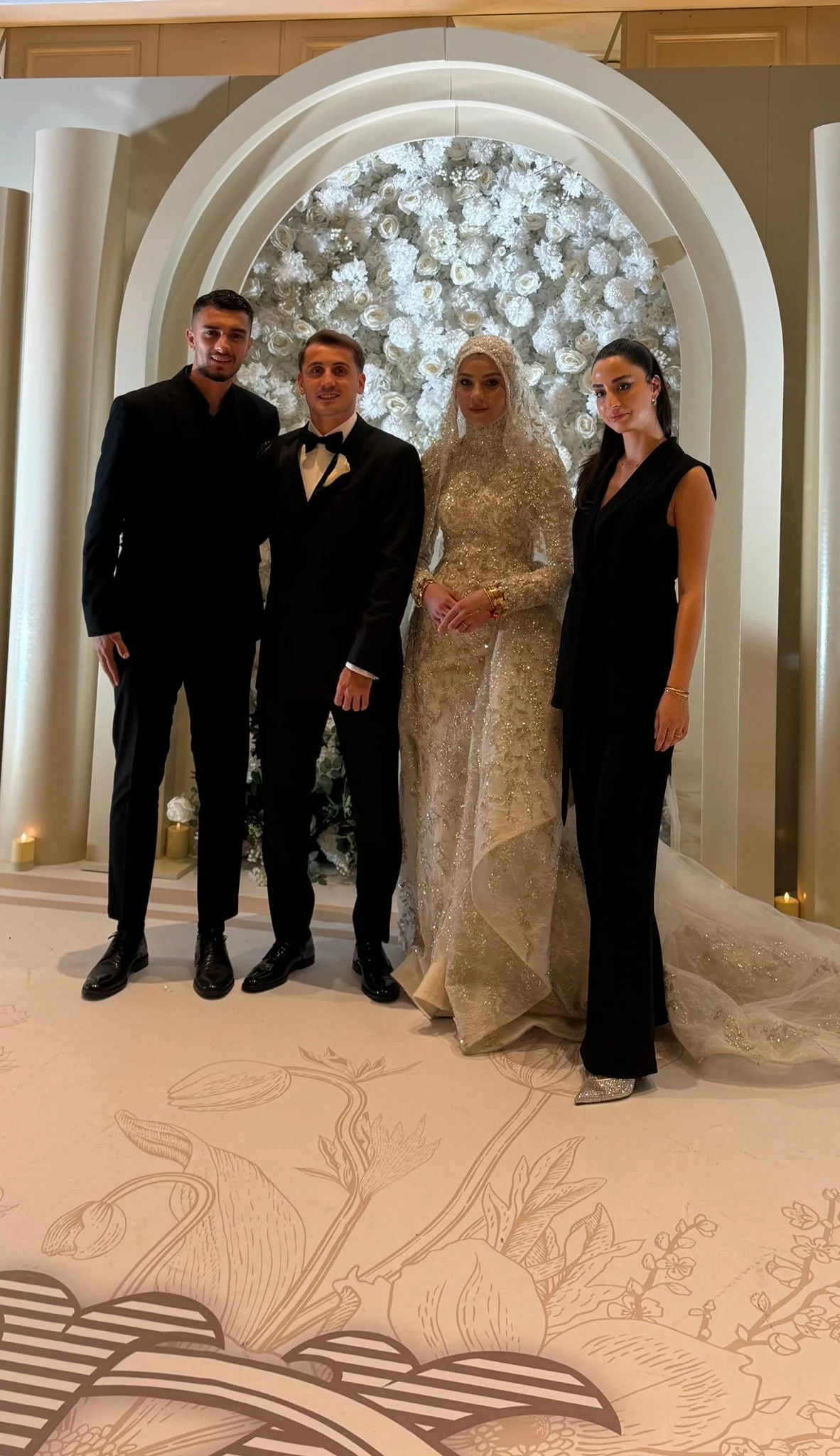 Fatih Terim de düğündeydi