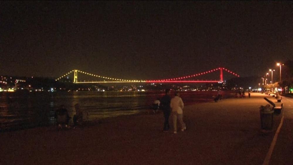 Boğaz'da görsel şölen