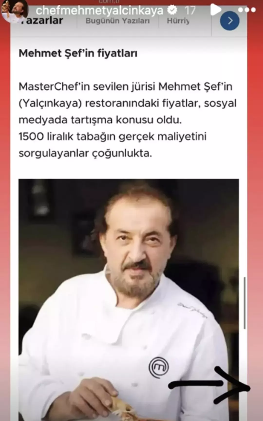 Yalçınkaya’dan ilk paylaşım