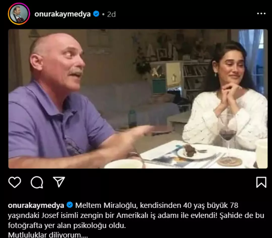 “78 yaşındaki Josef ile evlendi”
