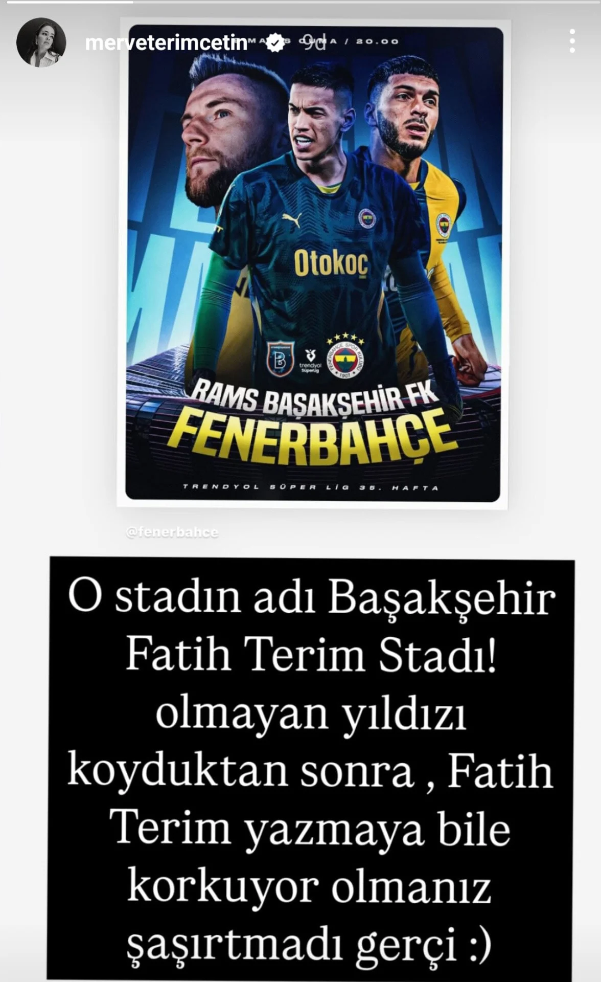 “Fatih Terim yazmaya bile korkuyor olmanız şaşırtmadı”