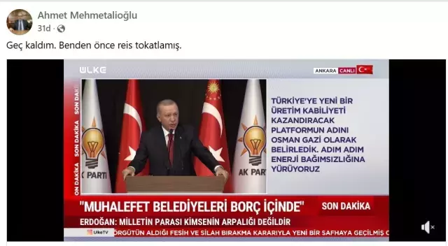 Müftünün Paylaşımı