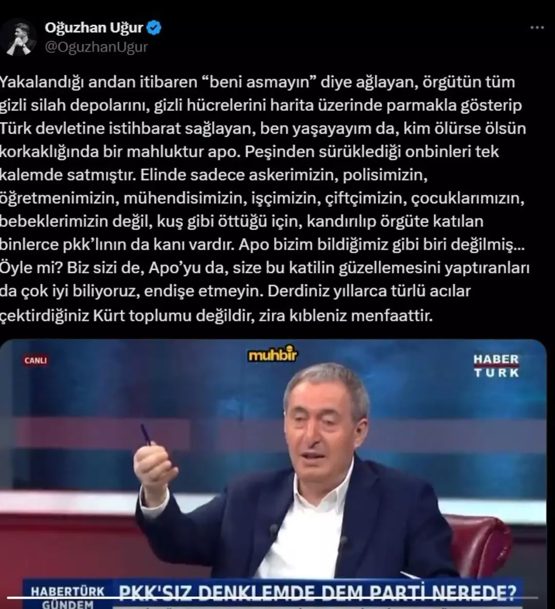 “Beni asmayın diye ağlayan mahluktur”