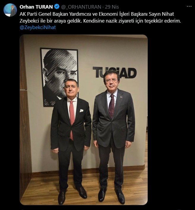 AK Partili isim ziyaret etmişti 
