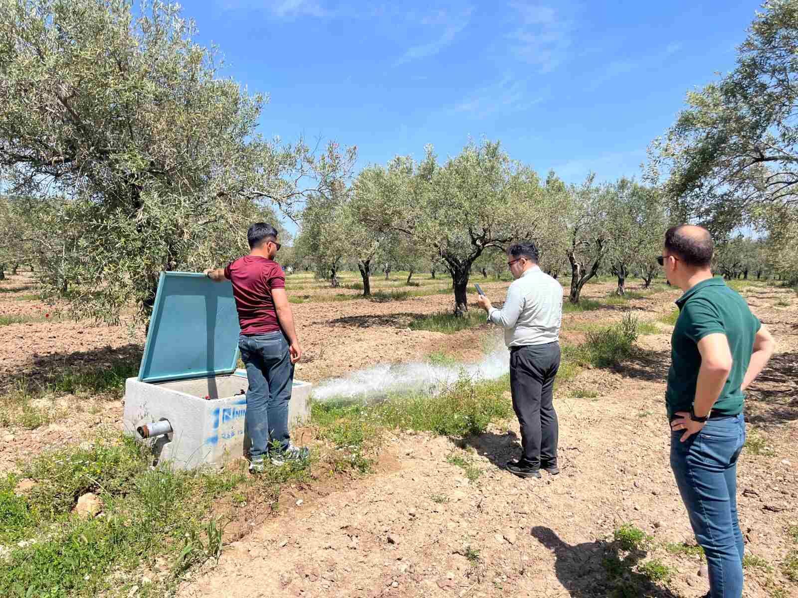 Öveçli Kapalı Sistem Sulama Projesi