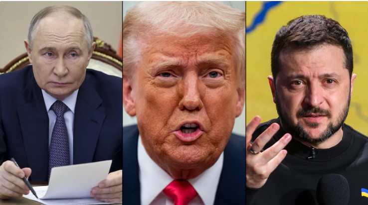 Putin-Trump-Zelenski