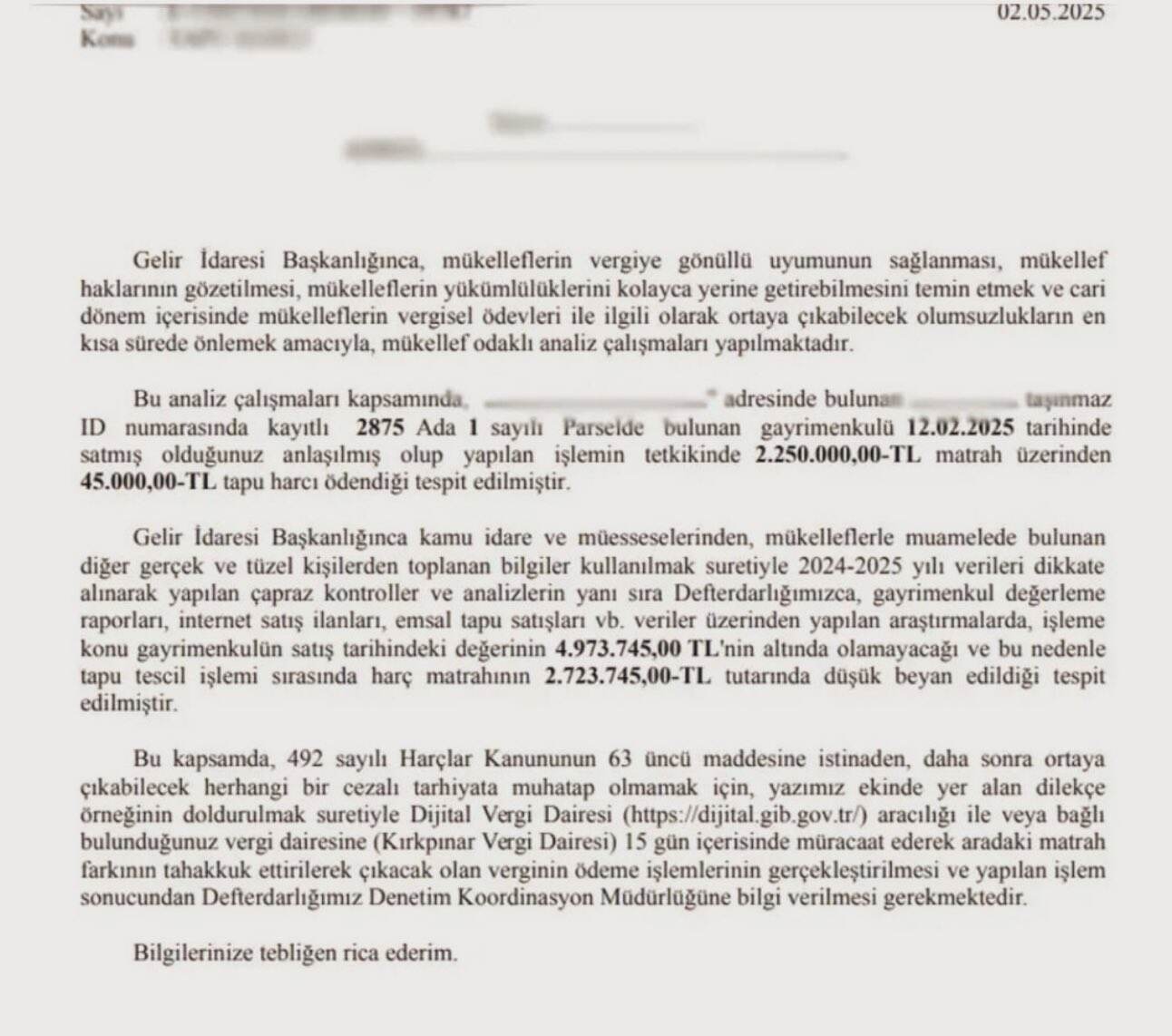 TAPUSOR adlı yapay zeka tespit ediyor