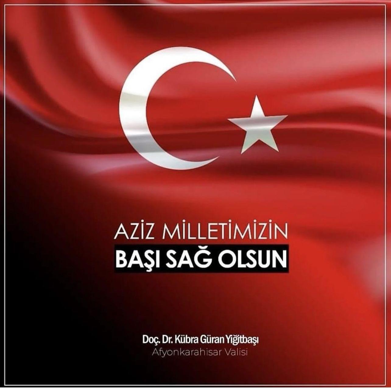 Afyonkarahisar Valiliği'nden açıklama