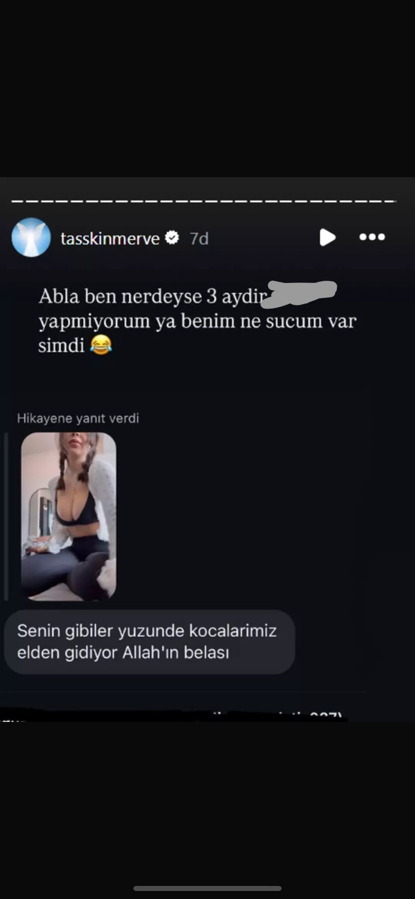Takipçisinin mesajına yanıt verdi