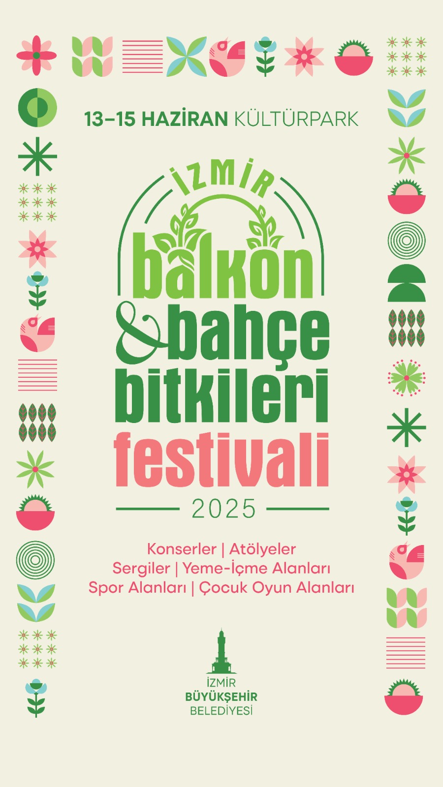 1. İzmir Balkon ve Bahçe Bitkileri Festivali