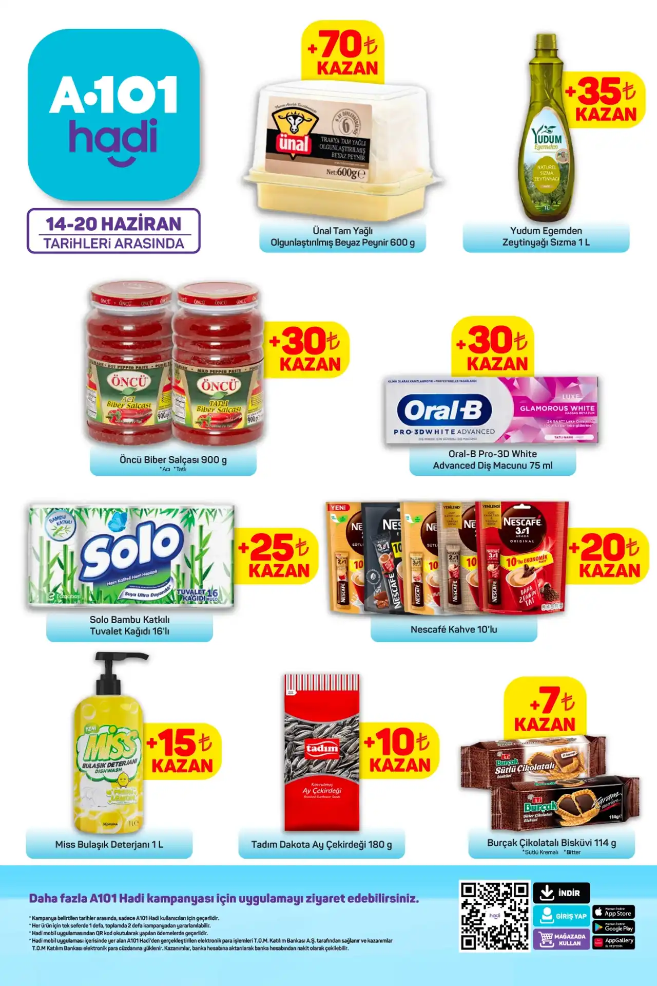 A101 Hadi 14 Haziran Katolog