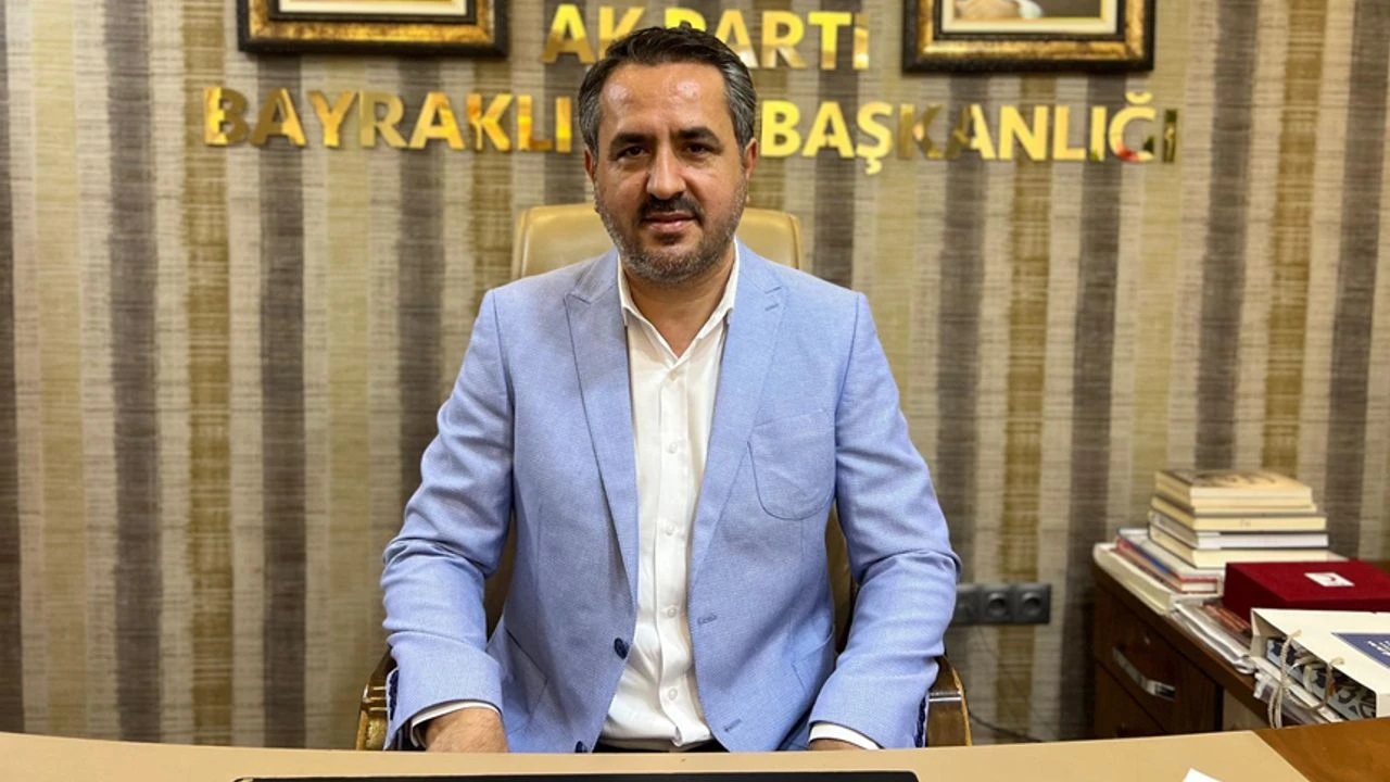 Ak Parti Bayraklı Ilçe Başkanı Tarık Düzman