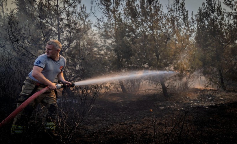 Personel ve araçlar tahliye edildi