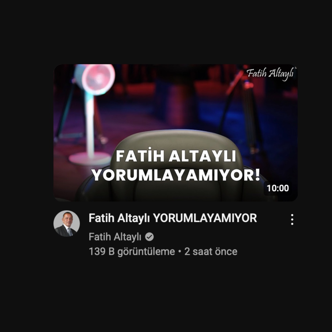 Tutuklanan Fatih Altaylı'nın YouTube kanalından yapılan paylaşım gündem oldu!