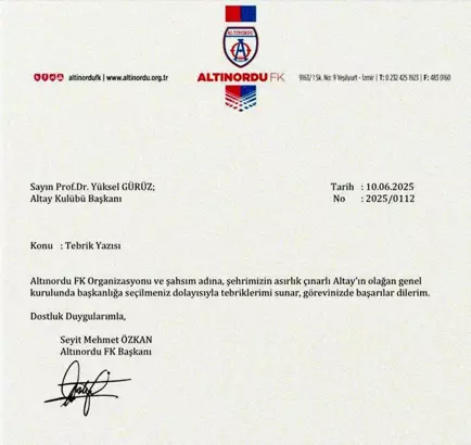 Altınordu Başkanı
