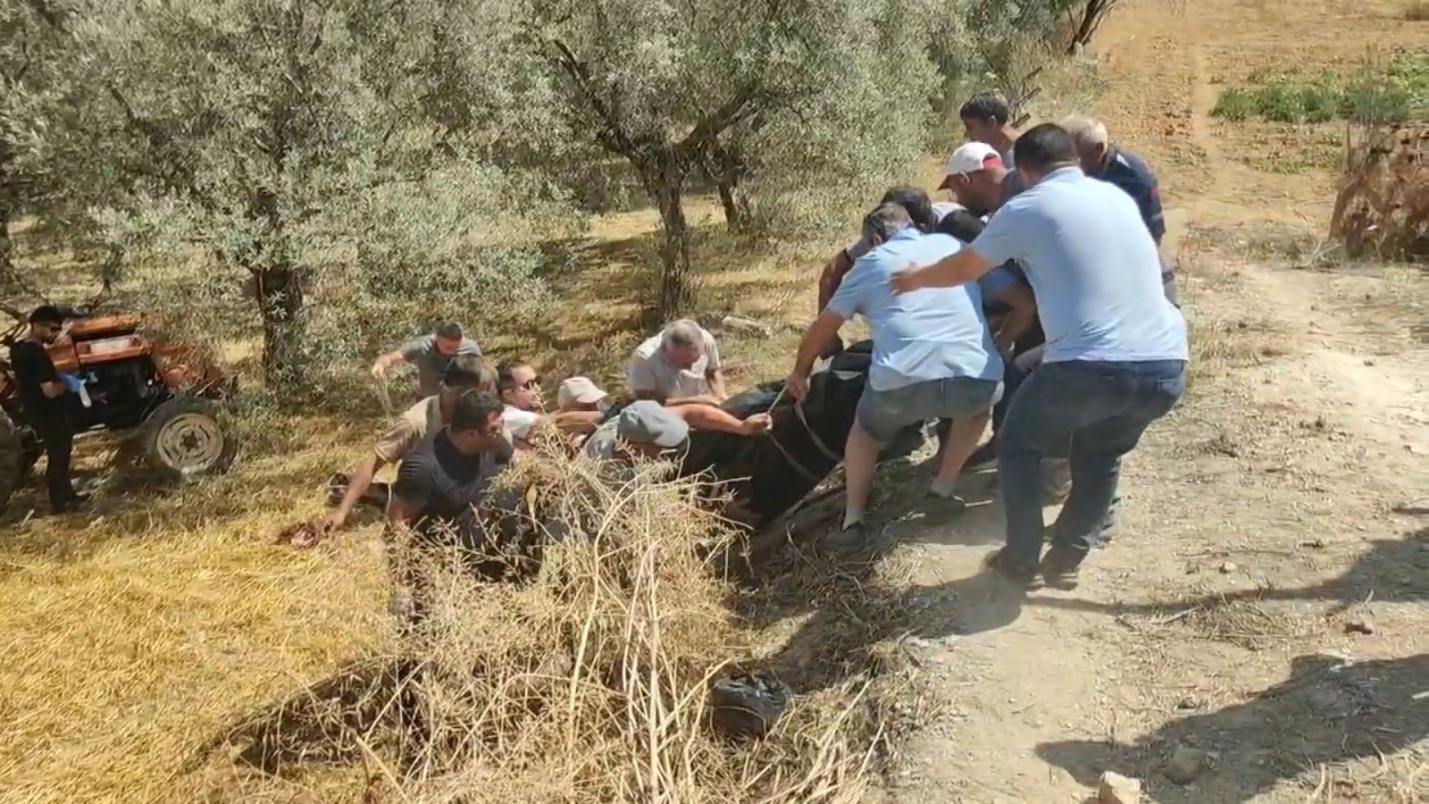 Feci kaza anı ve ilk müdahale