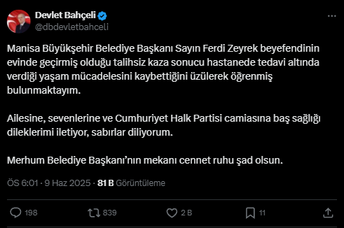 Bahçeli Ferdi Zeyrek