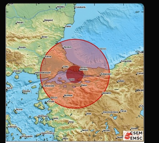Balıkesir Bandırma Erdek Deprem