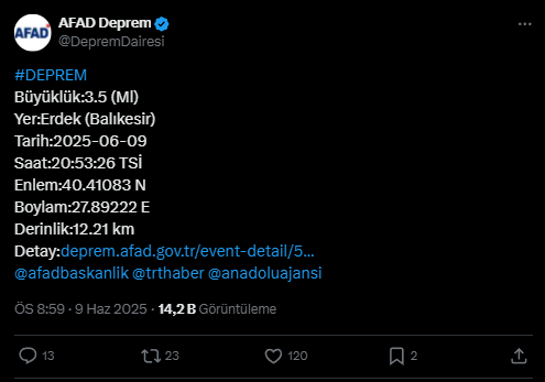 Balıkesir Deprem-1