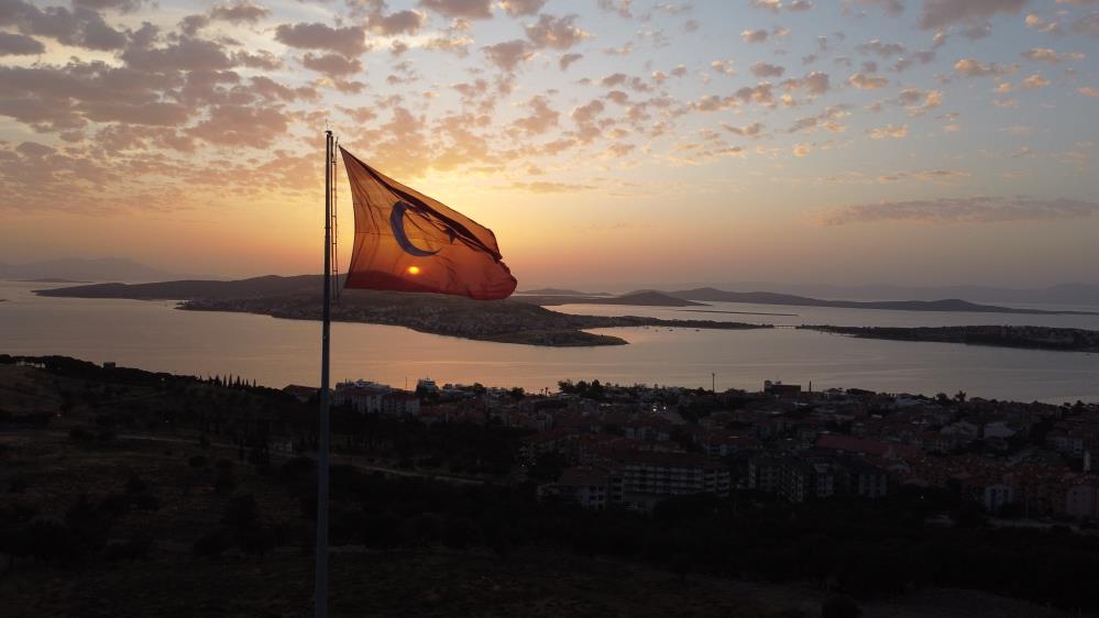 Kartpostallık görüntüler dron ile kaydedildi