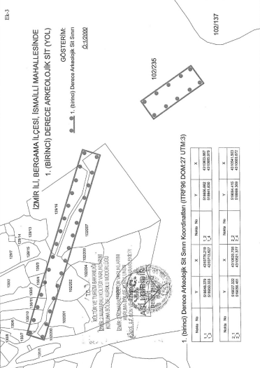 Bergama İsmailli Antik Yol