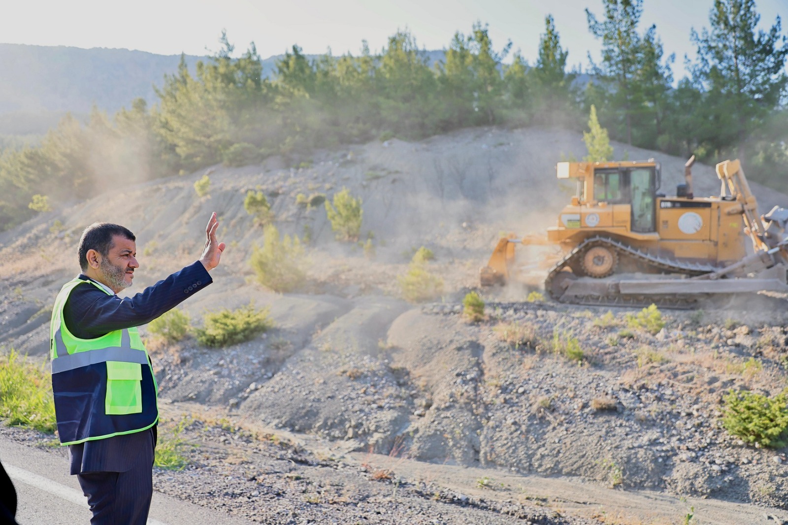 19 Kilometrelik yol 10 metreye genişliyor