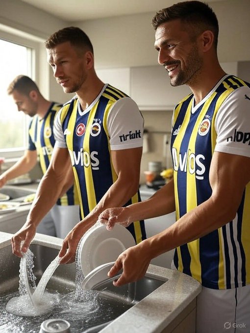 Dzeko ve Tadic'e veda