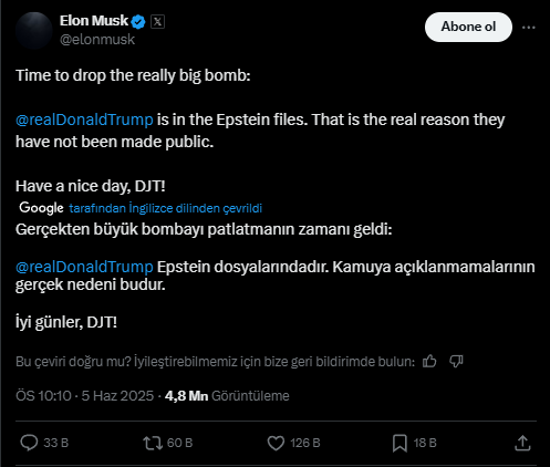 Elon Musk Trump Epstein