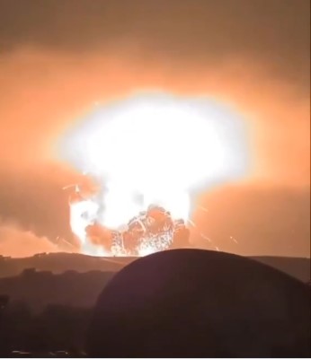 Fordo tesisinin vurulma anı