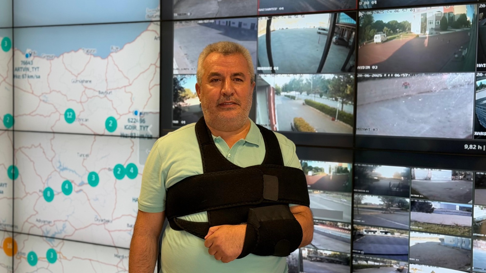 GPS ve 360 derece kameralarla anlık takip