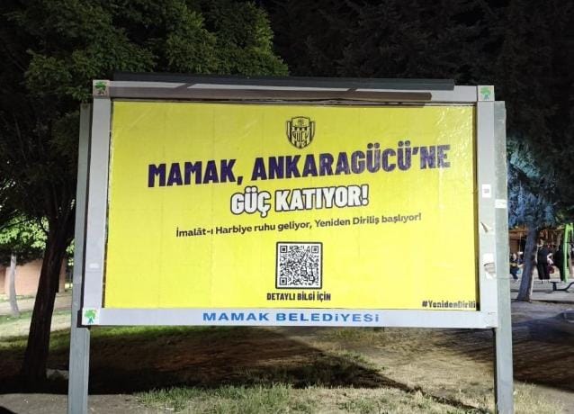 Veli Gündüz Şahin: Ankaragücü’nün yanında yer almaktan gurur duyuyoruz