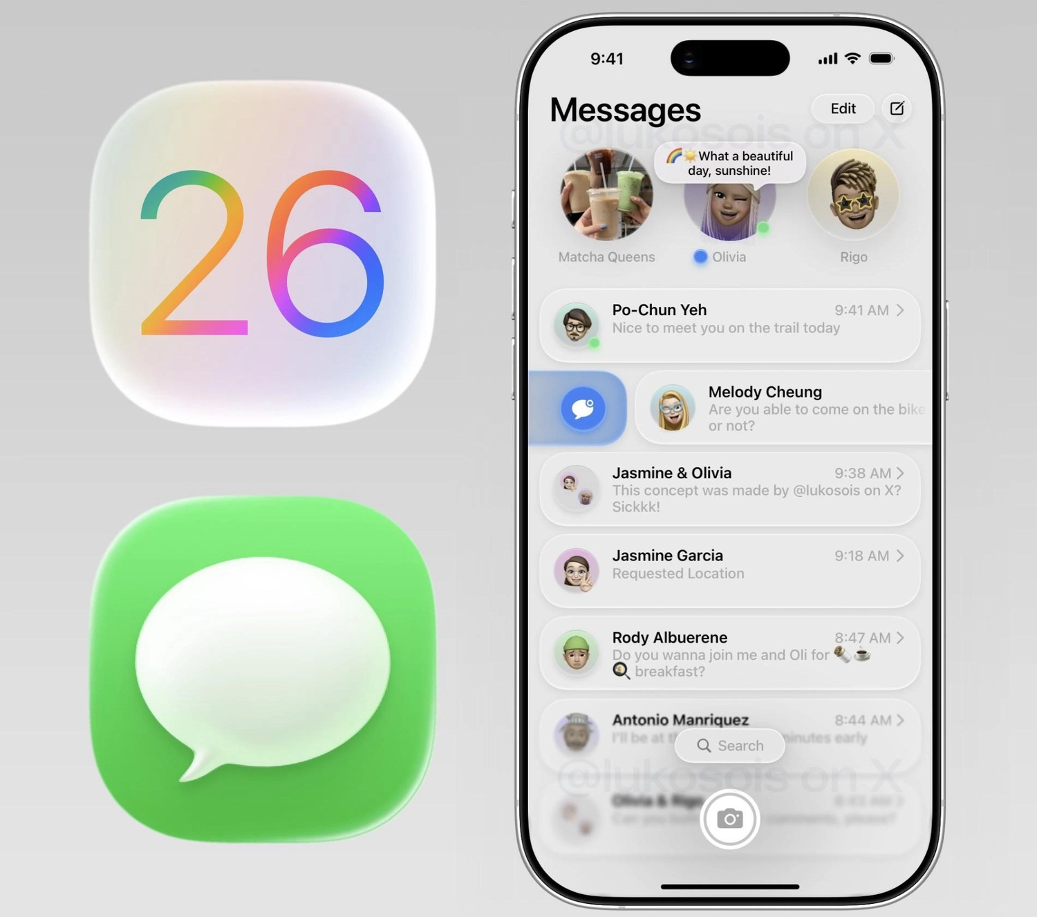 Iphone Mesajlar Uygulaması