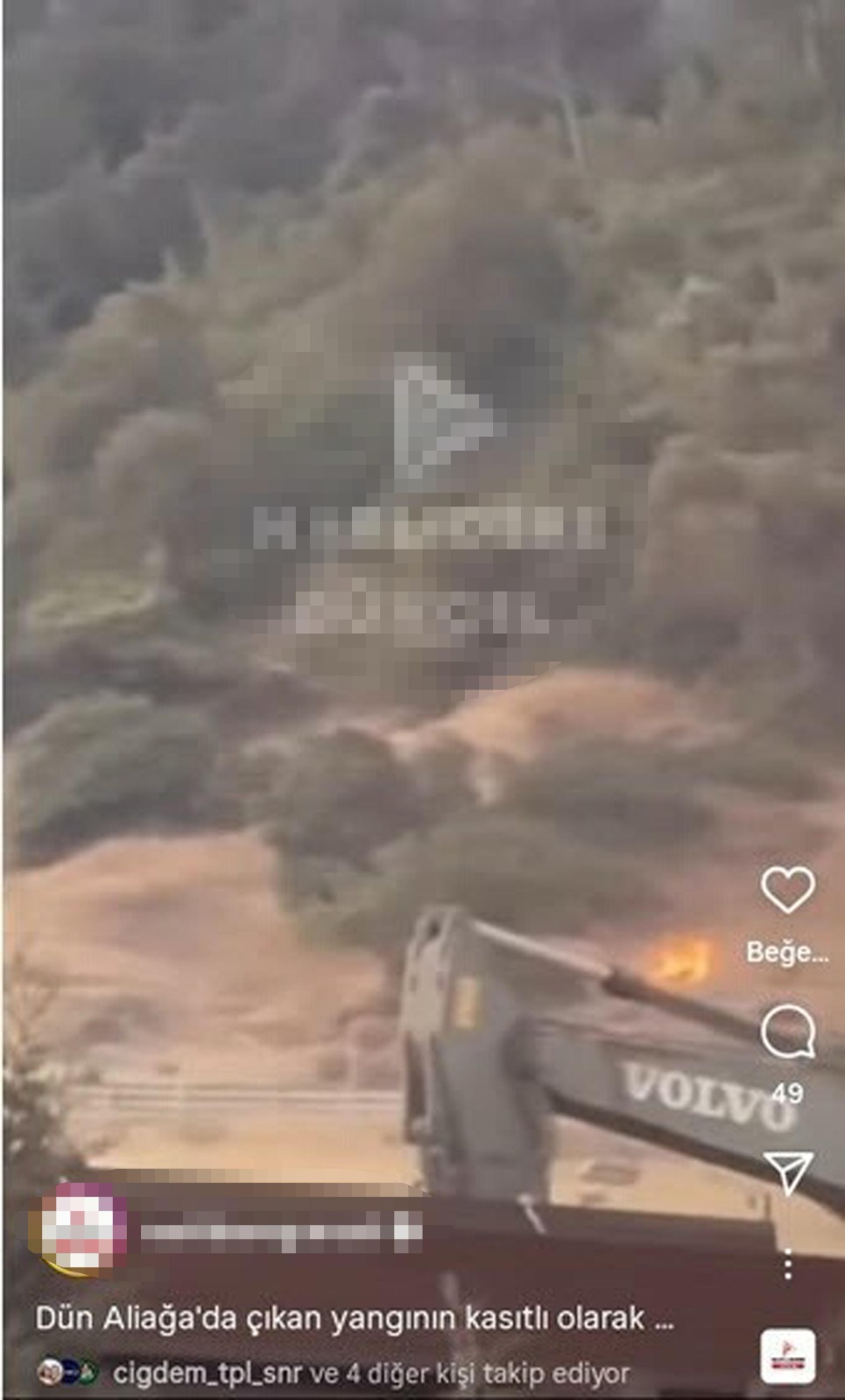 "Karşı Ateş" yöntemiyle yangın kontrol altına alındı